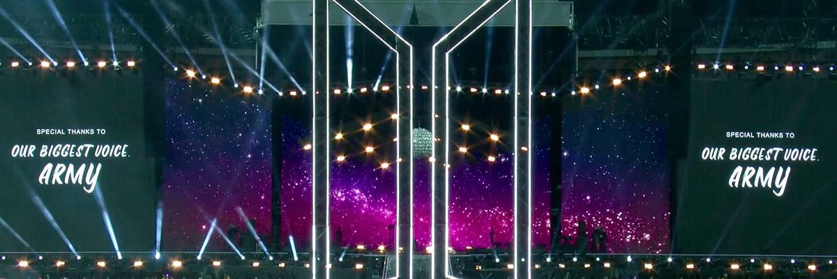 may⁷ ⊙⊝⊜ saw bts banner