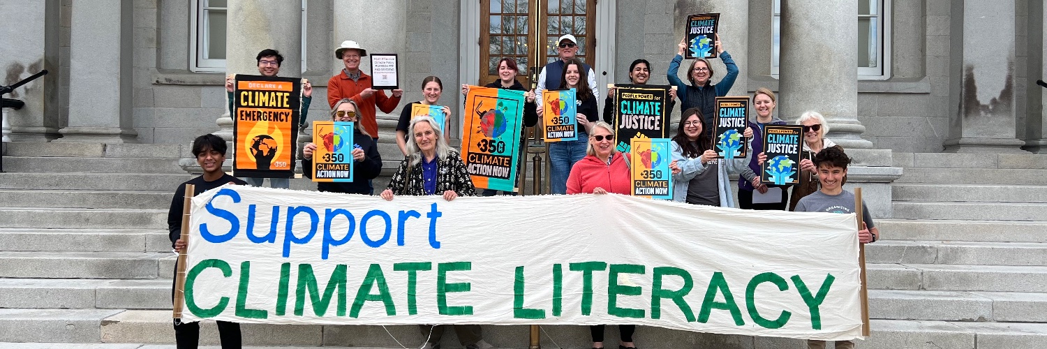 350 New Hampshire banner