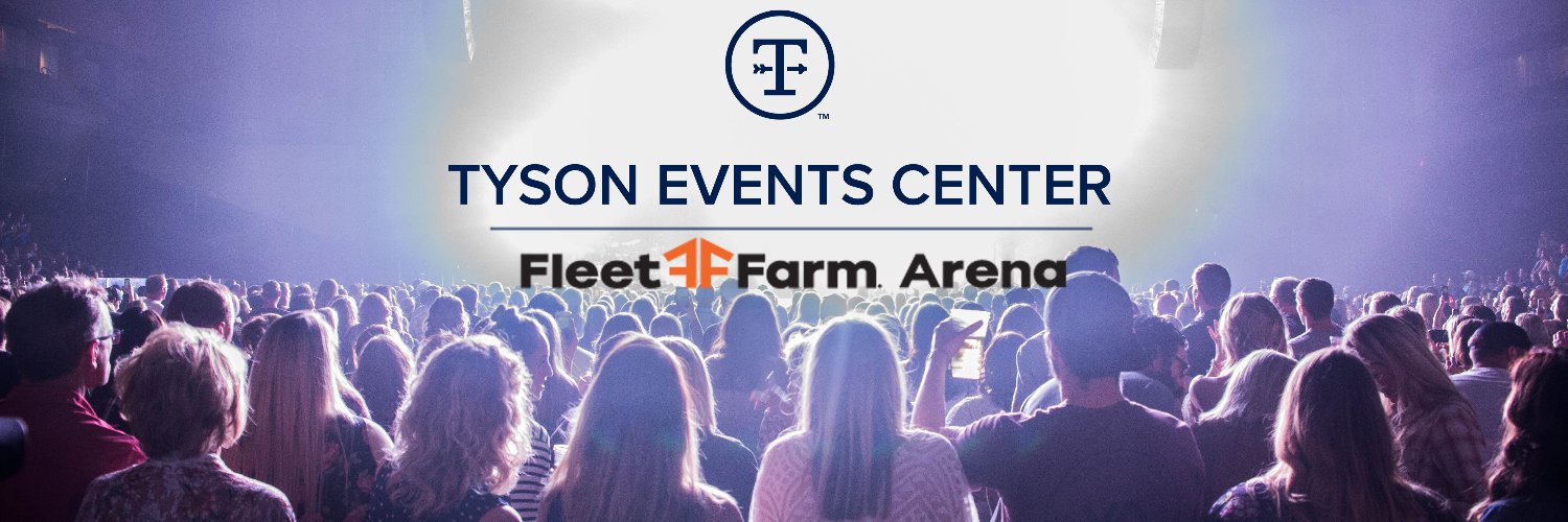 Tyson Events Center banner