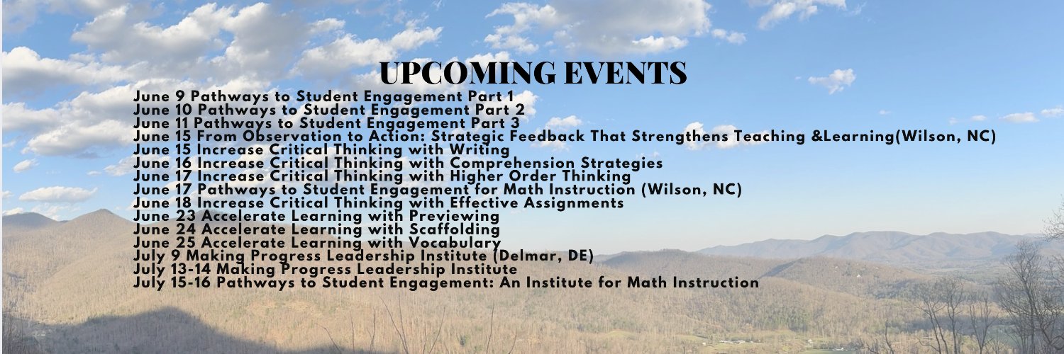 Learning-Focused banner