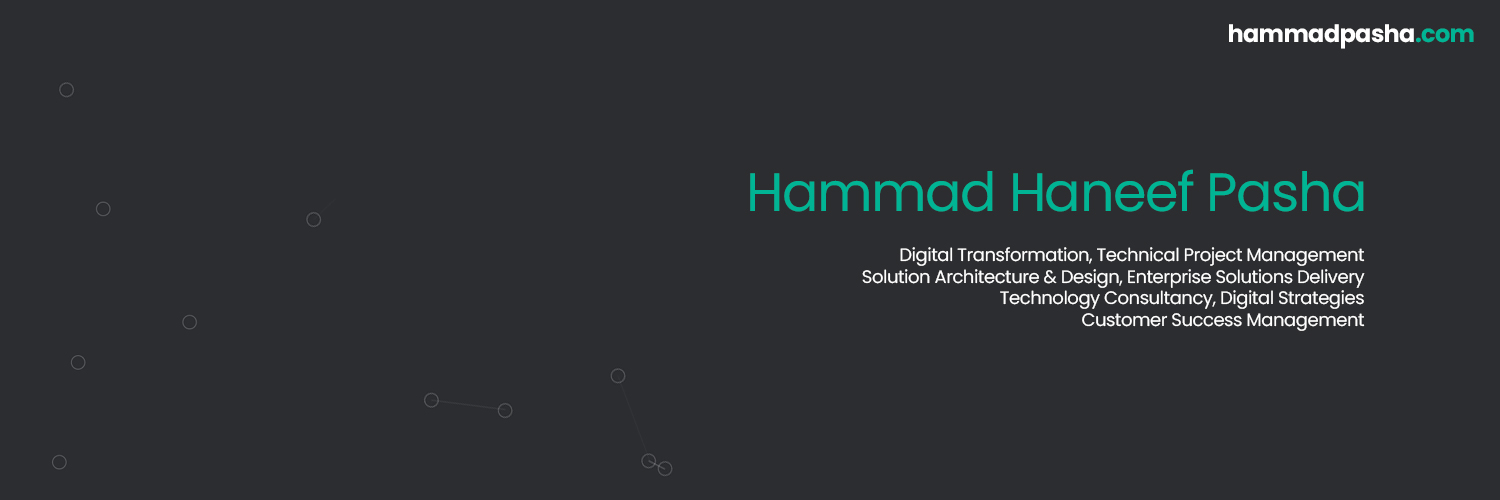 Hammad Haneef Pasha banner