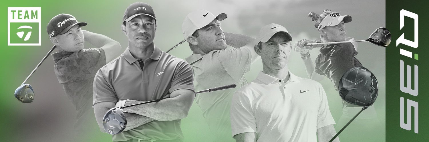 TaylorMade Golf's banner