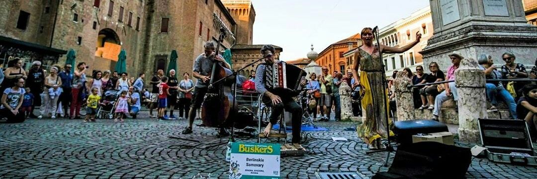 Global Street Buskers Movement banner