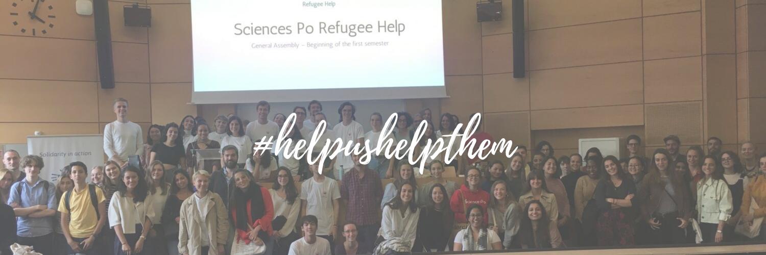 SPRH Sciences Po Refugee Help banner