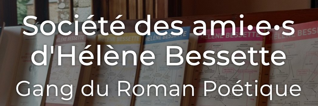 Société des ami•e•s d'Hélène Bessette - GRP banner