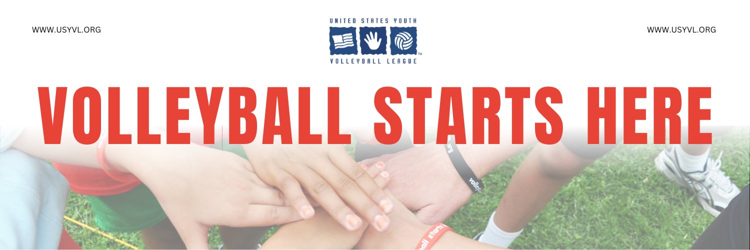 United States Youth Volleyball banner