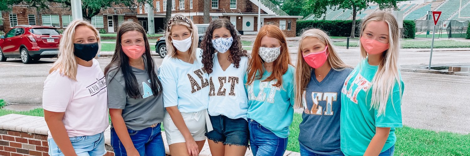 Alpha Sigma Tau • Phi Chapter banner