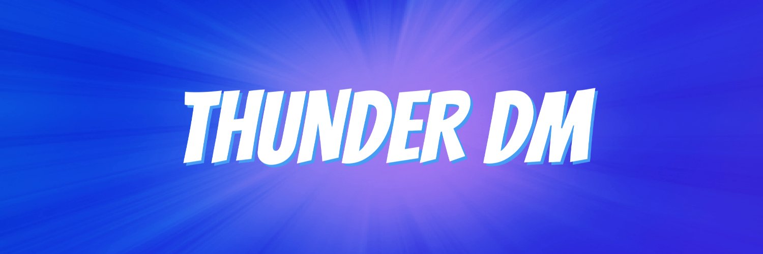 Thunder DM banner