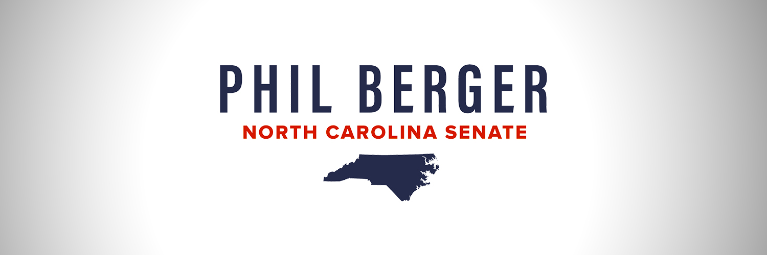 Senator Phil Berger's banner