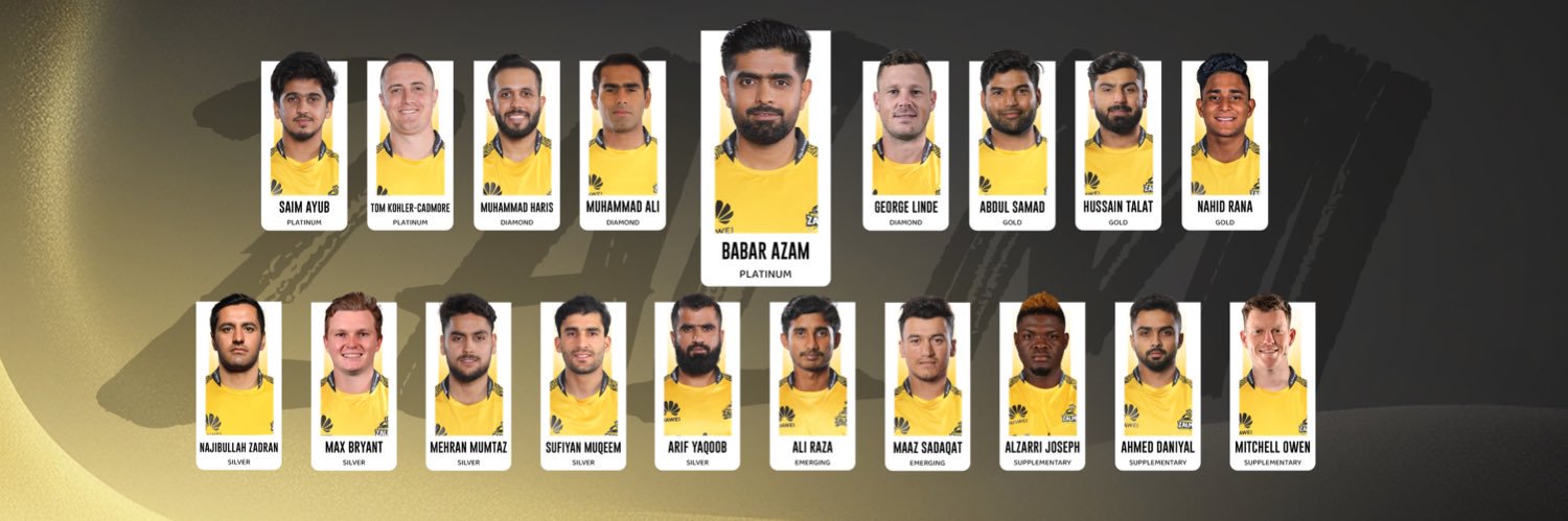 Peshawar Zalmi's banner