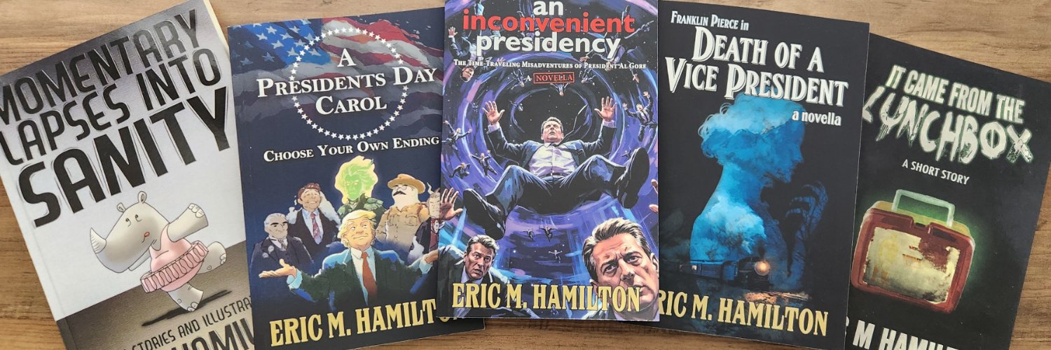 Eric M Hamilton 📚🃏 banner