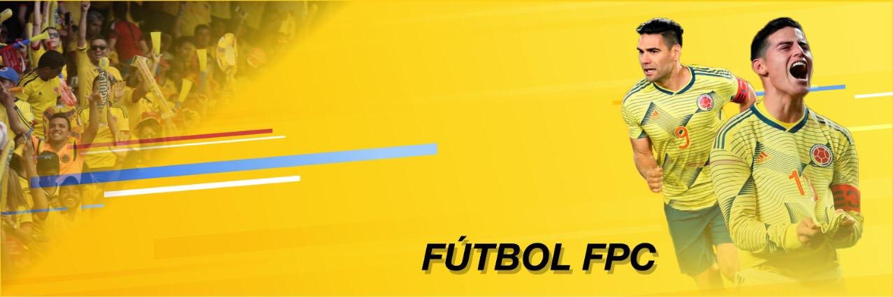 Fútbol colombiano banner