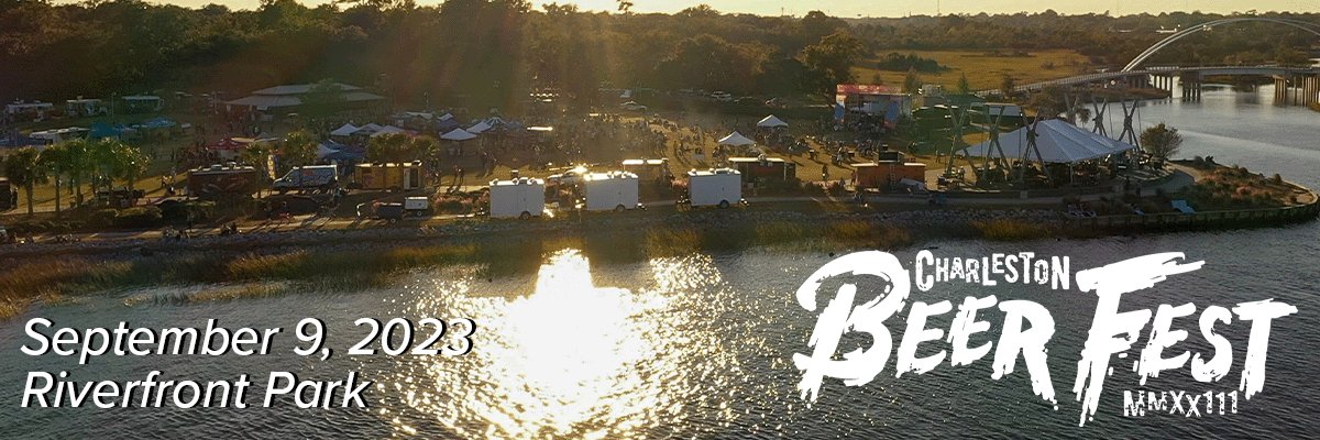 Charleston Beer Fest banner