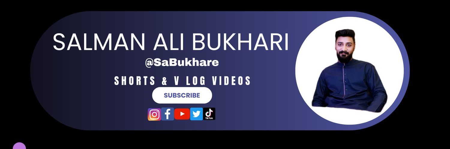 SaBukhare's profile banner image