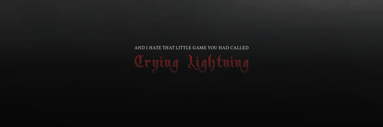 cryingcorvus's profile banner image