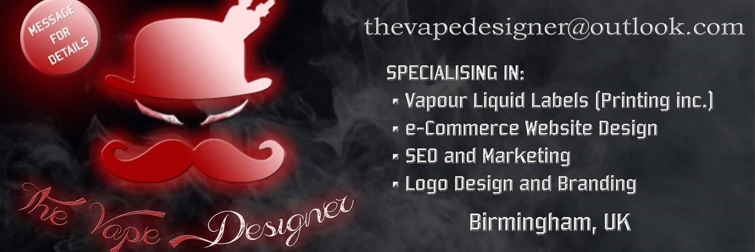 VapeDesigner's profile banner image