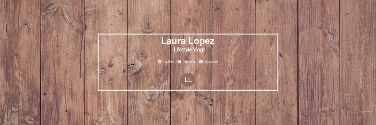 lauralopezlife's profile banner image