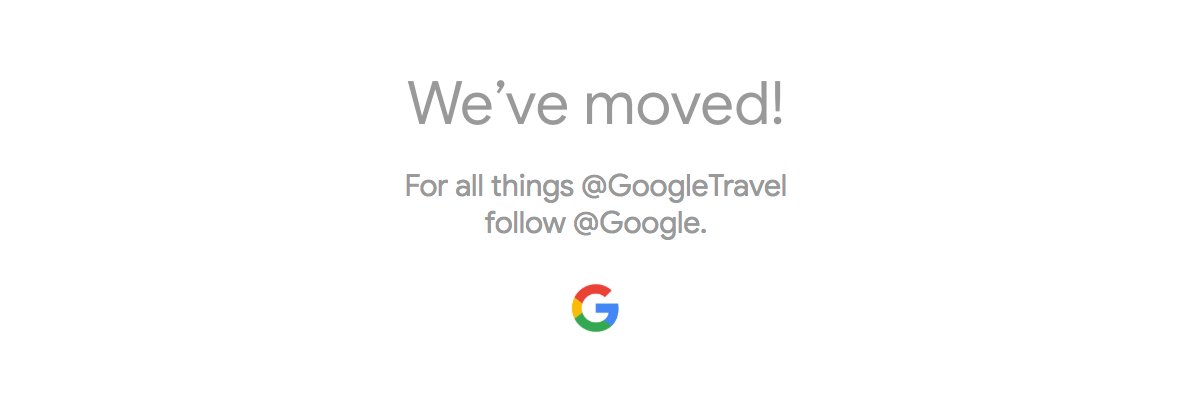 Google Travel banner