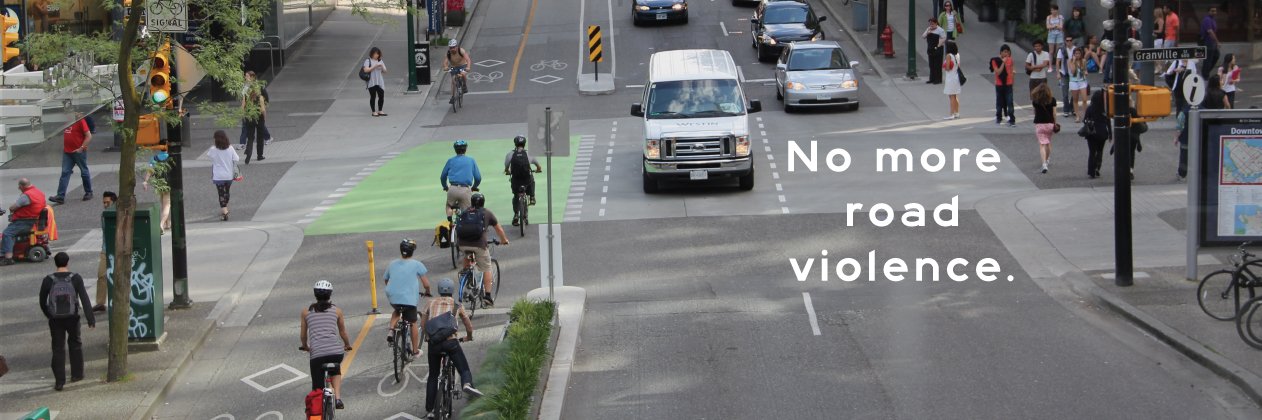 #VisionZero Canada banner