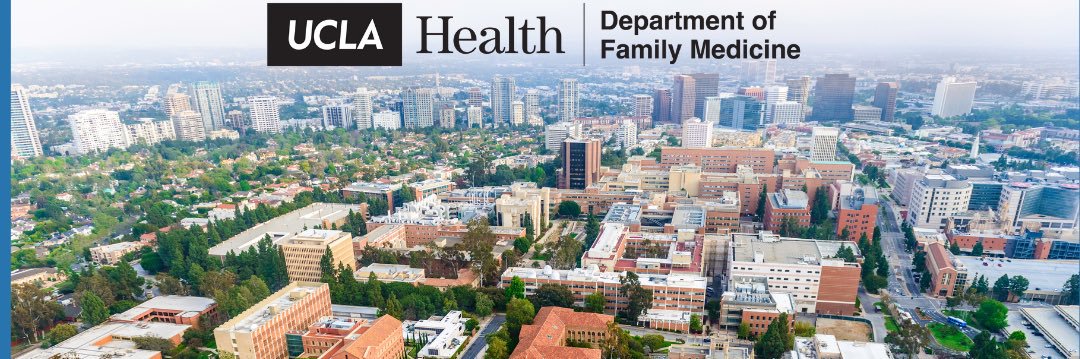UCLA Department of Family Medicine banner