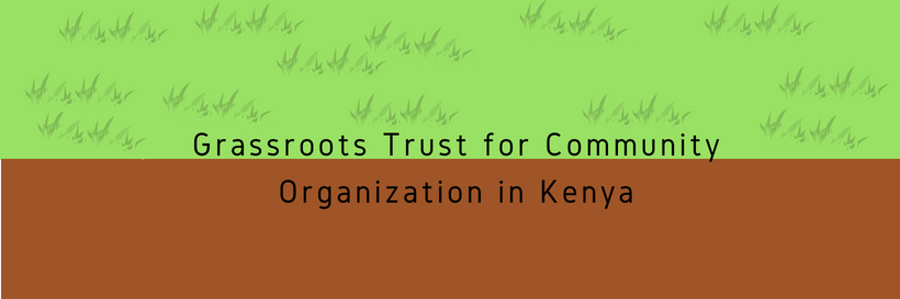 Grassroots Trust for Community Org in Kenya banner