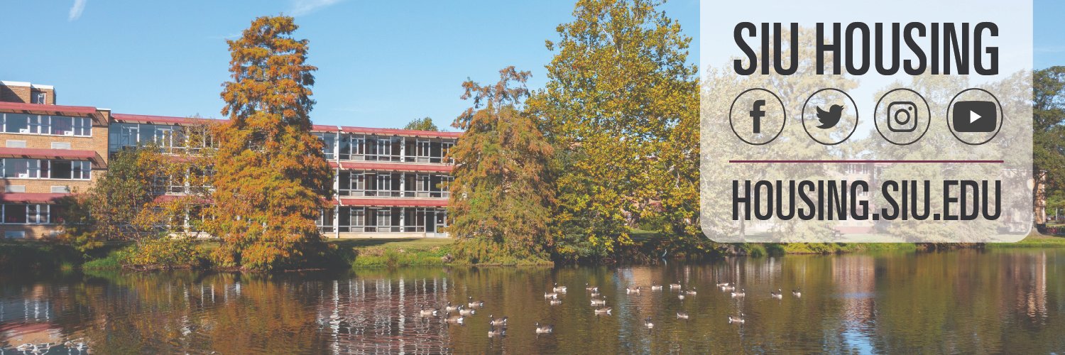 SIU Housing banner