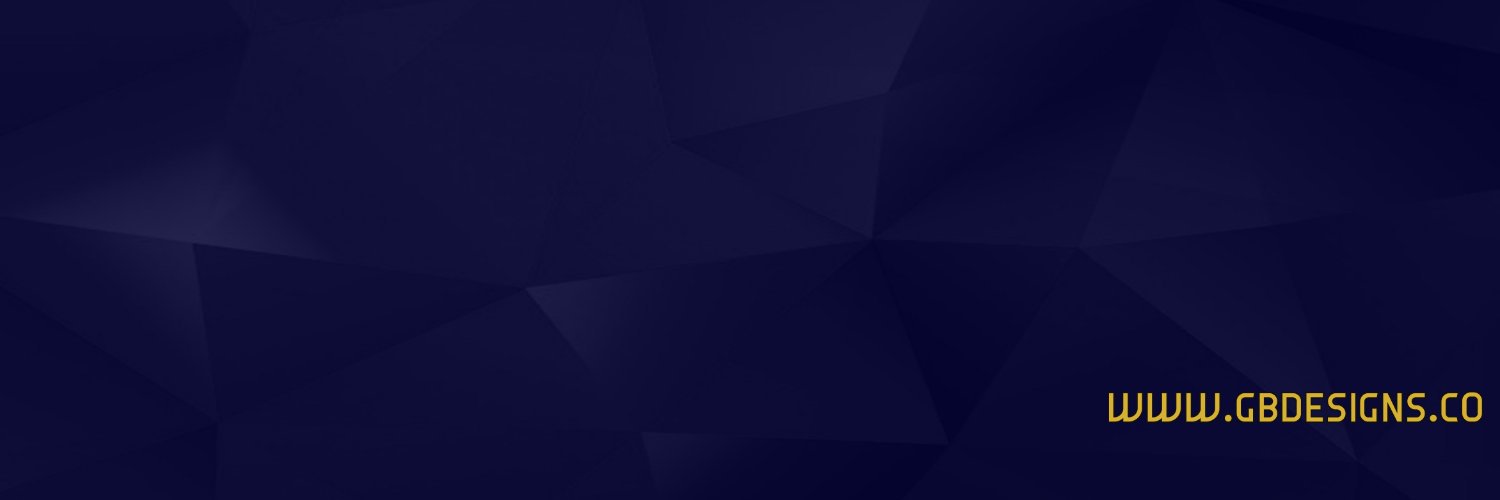 GBDesignsCo's profile banner image
