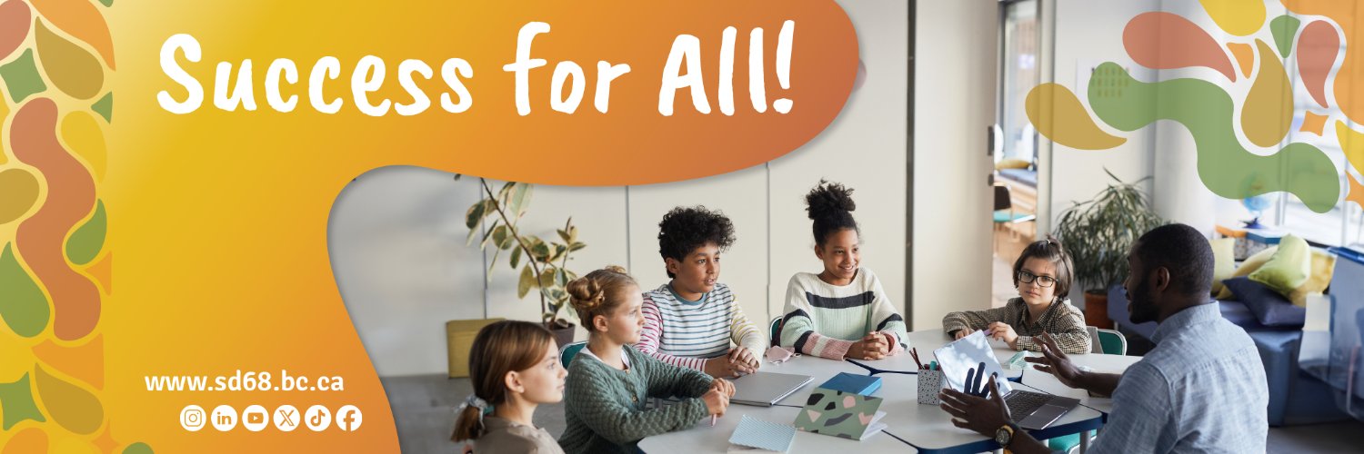 School District 68 (Nanaimo-Ladysmith) banner