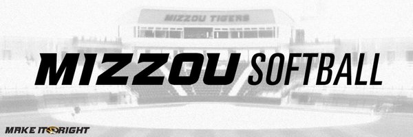 MizzouSoftball Profile Banner