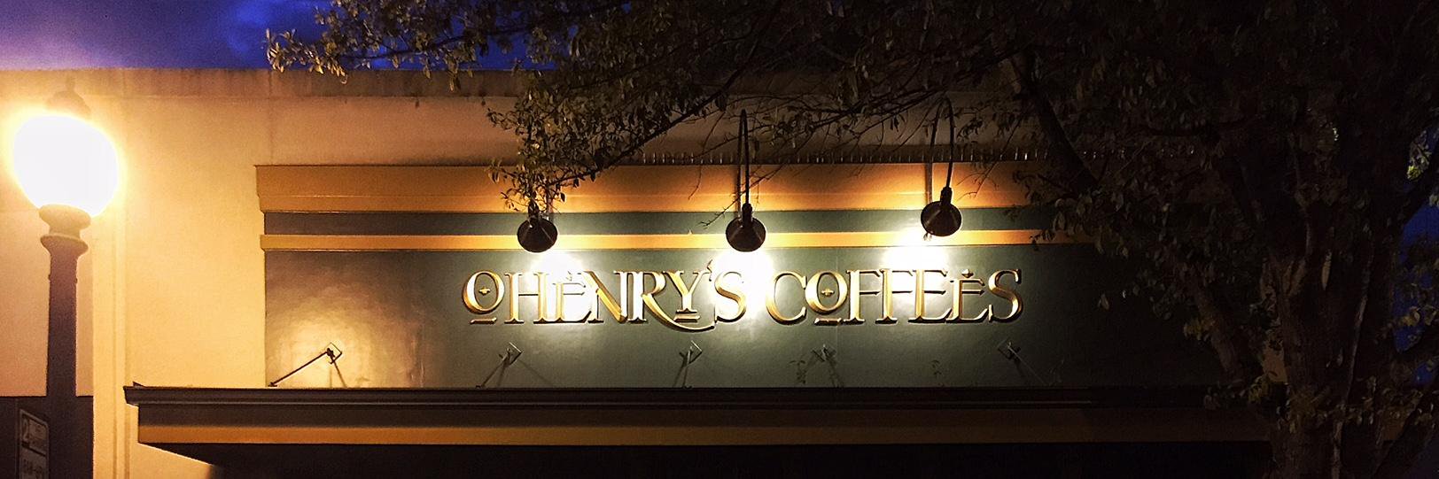 O'Henry's Coffee banner