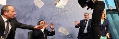 Pippo Schlein - #MaiPiùDraghi banner