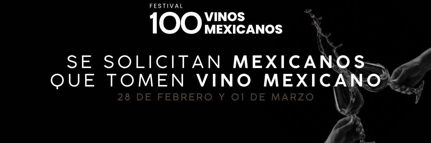 100 Vinos Mexicanos banner