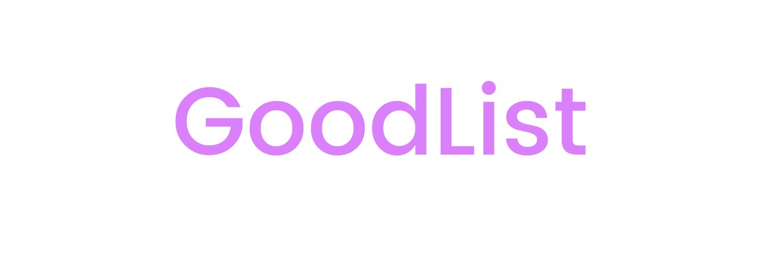 GoodList banner