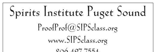 Spirits Institute Puget Sound banner