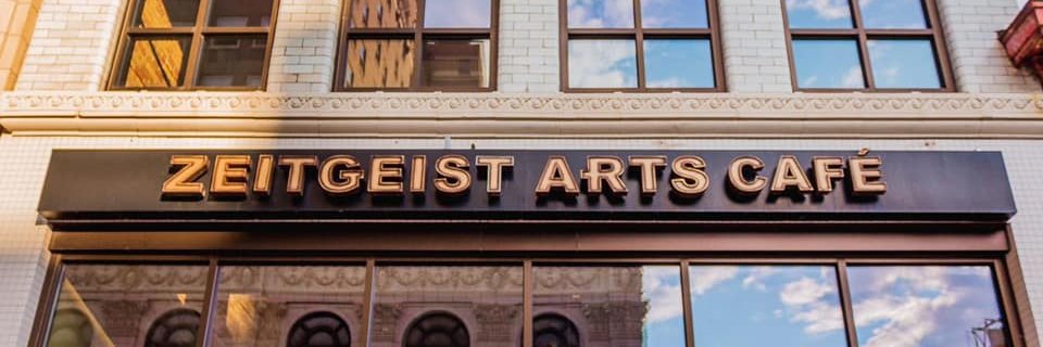 Zeitgeist Arts Cafe banner
