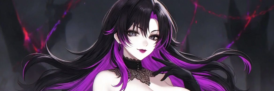 Violet banner
