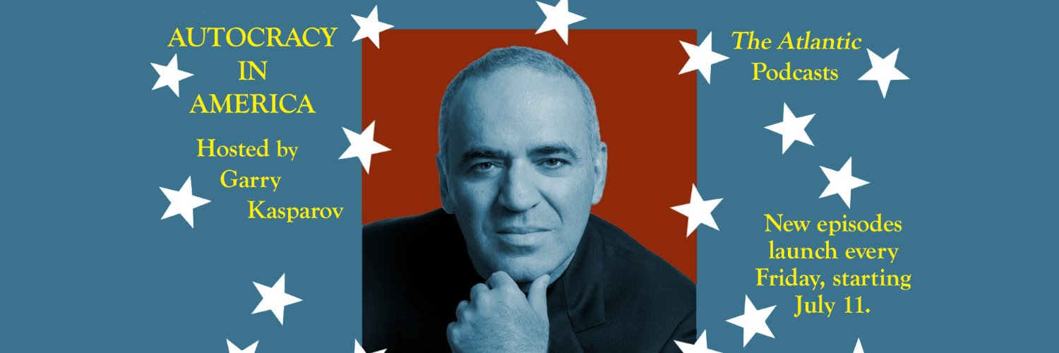 Garry Kasparov's banner