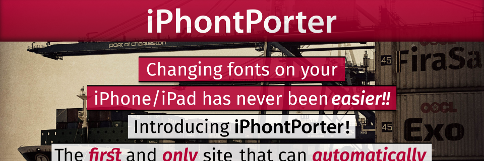 iPhontPorter's profile banner image