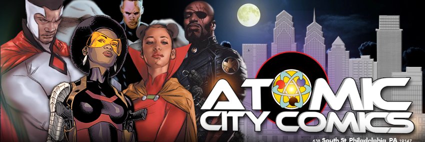 Atomic City Comics banner