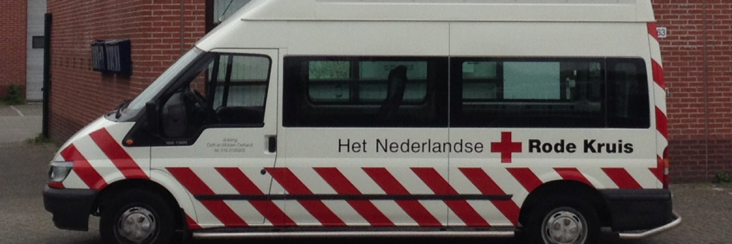 Rode Kruis Delft banner