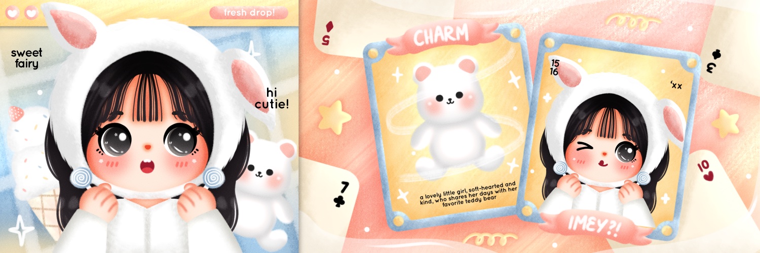 imeyy 🍮 ✧ ˖ ° banner