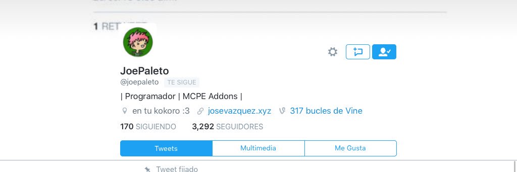 FansDeJoePaleto's profile banner image