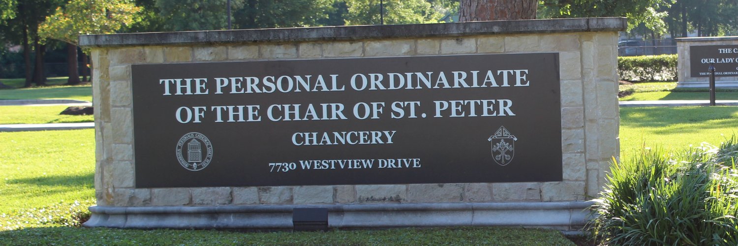 Ordinariate of the Chair of Saint Peter banner