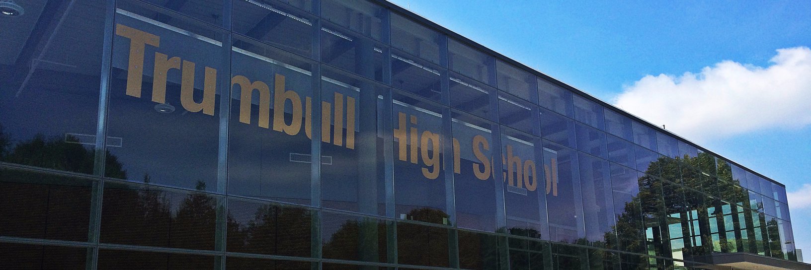 Trumbull High School banner