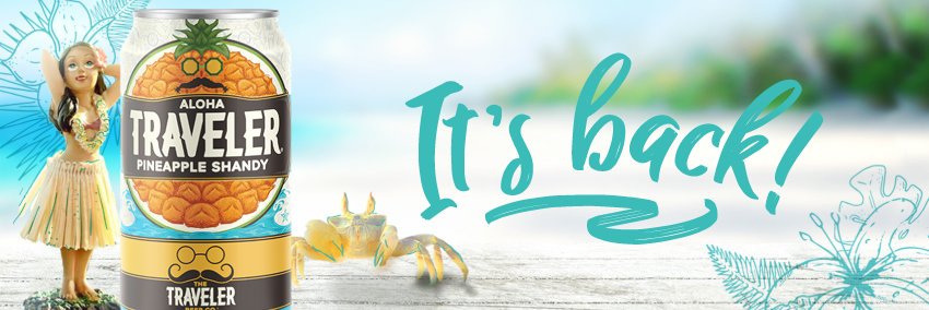 Traveler Beer Co. banner