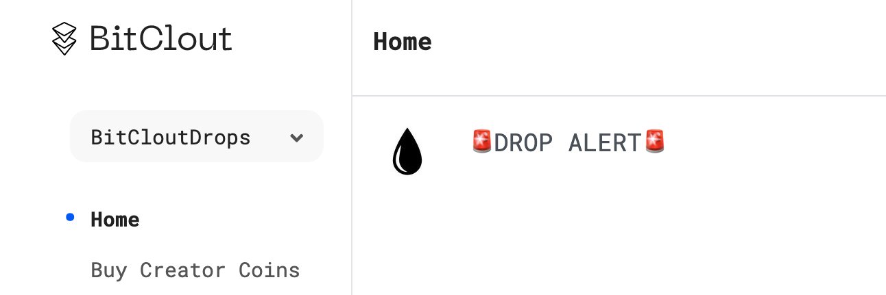 BitCloutDrops's profile banner image