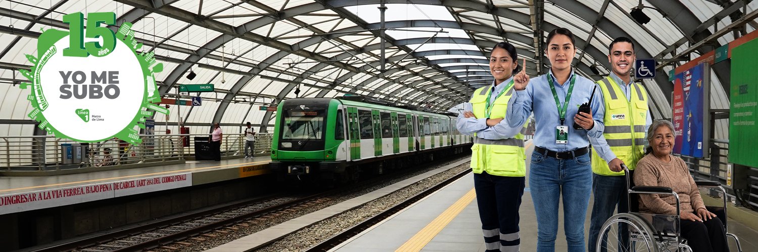 Línea 1 del Metro de Lima banner