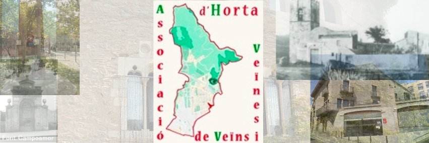 Associació de veïnes i veïns d'Horta banner