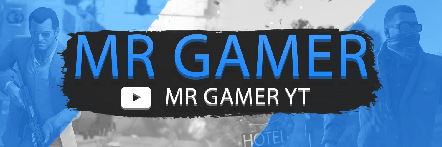 Mr Gamer YT banner