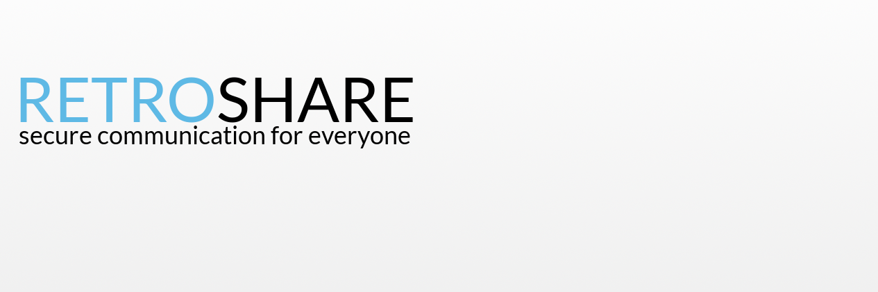 retroshare's profile banner image